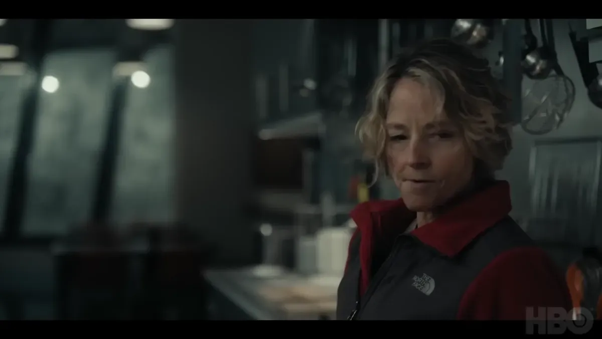 Jodie Foster en una escena del tráiler de True Detective: Night Country