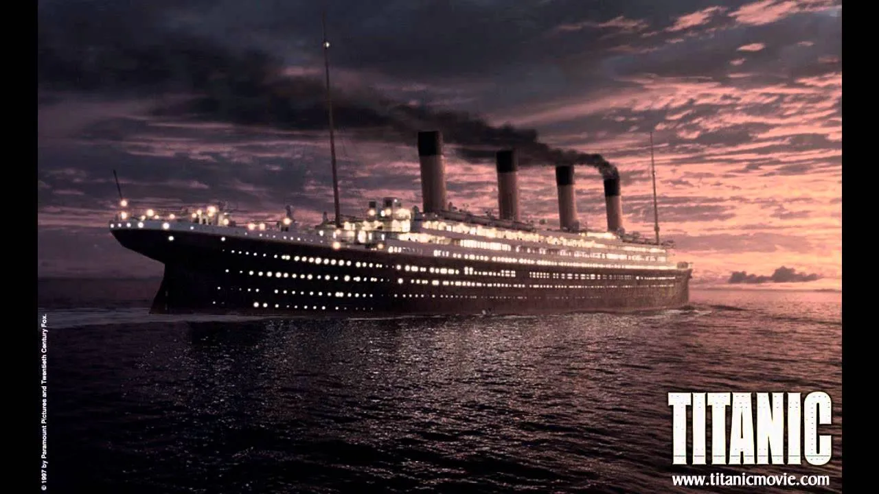 La lista de canciones de la película Titanic